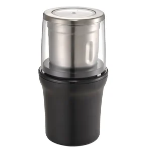 Electric Coffee Grinder 300W Stainless Steel Household for Coffee Beans Seeds Food Materials Processor Electronic Touch Control
