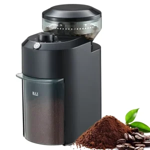 Electric Coffee Grinder Automatic Flat Burr Conical Coffee Grinder Machine for Espresso
