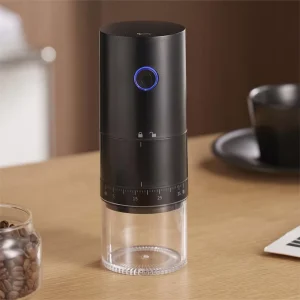 Electric Coffee Grinder External Adjustment Coffee Makers Electric Coffee Machine with Stainless Steel Burr Coffee Bean Grinder