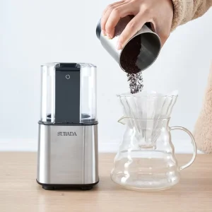 Electric Coffee Maker Grinding Brewing Multifunctional Espresso Coffee Grinder Food Grinder