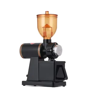 Electric Commercial Coffee Grinder Machine Conical Burr 8 Speed Touch Control 250g Capacity Hotel Household Use