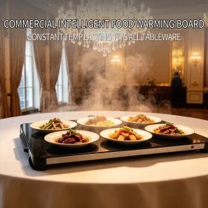 Electric Commercial Hot Plate Square Simple Warm Home Desktop Adjustable Temperature Multifunction Heating Insulation Board