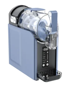 Electric Commercial Ice Cream Maker Stainless Steel 2L Capacity Automatic Quick Freezing Technology for Home Car
