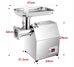 Electric Commercial Stainless Steel Meat Cutting Grinder Slicer Machine