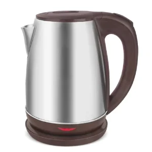 Electric Cordless Stainless Steel Water Kettle 1.8L 220V Automatic Shut off 360 Rotational Base for Home Hotel Outdoor Use