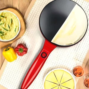 Electric Crepe Maker Machine Pancake Baking Pan Cake Household Waffle Machine Non Stick Griddle Chinese Spring Roll Cooking