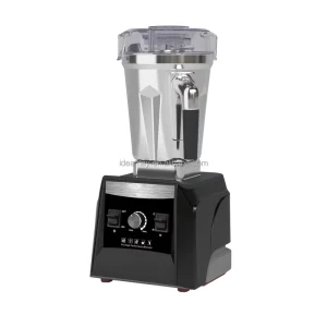 Electric DC Motor Brushless Push Button Blender Stainless Steel Cup 2L Ice Crushing for Household Hotel Use