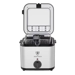 Electric Deep Fryer with Lid for Home Appliance