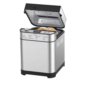 Electric Digital 24 Preset Menu Bread Maker 1 1.5 2LB Capacity with Built In Scale Digital Bread Baking Machine