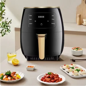 Electric Digital Air Fryer Oven With Cooking Dehydrator Oil Less Cooker Air Fryer Toaster