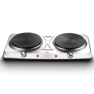 Electric Double Burner Stove Electric Solid Hot Plates for Cooking