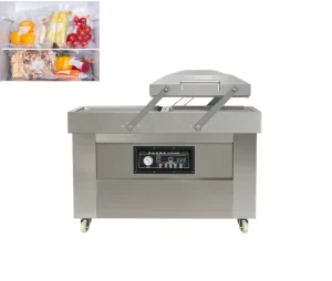 Electric Double Chamber Restaurant Vacuum Packing Machines High Efficiency Vacuum Sealer Machine