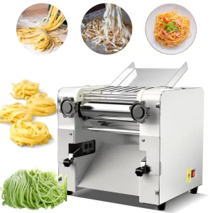 Electric Dough Roller Noodle Press Machine 300mm Desktop Pasta Maker for Dumpling Wrapper Pizza Sheet Bread Bun Dough 110V 220V