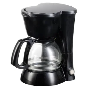 Electric Drip Coffee Machine 0.6L 4 Cups Semi-Automatic Household Coffee Maker with Keep Warm Function