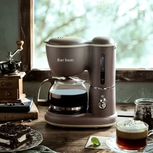 Electric Drip Coffee Maker with Glass Infuser