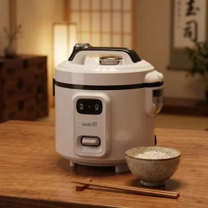 Electric Drum Rice Cooker 4L Capacity Household Easy Cooking Pot Cook Keep Warm Double Mode Rice Cooker