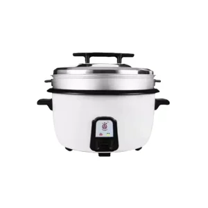 Electric Drum shaped Mechanical Commercial Rice Cooker for Canteens Hotels Household Use 10L-45L Capacity Traditional Design
