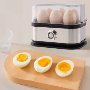 Electric Egg Boiler Digital Version 6 Eggs Automatic SS Housing