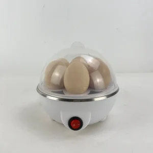 Electric Egg Cooker Egg Boiler with Time and Stainless Steel Auto Shut off Plastic Spare Parts 2 Egg Boiler