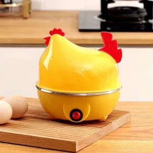 Electric Egg Cooker Steamer Double Layer Eco Friendly Breakfast Kitchen Small Appliance Plug In Household Use Boils Eggs Custard