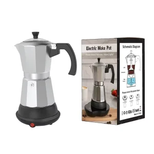 Electric Espresso Italian Coffee Pot Electric Moka Pot Cuban Coffee Maker Portable Espresso Makers