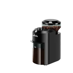 Electric Flat Burr Coffee Grinder Household Fully Automatic Coffee Bean Grinder Multifunctional Coffee Grinder