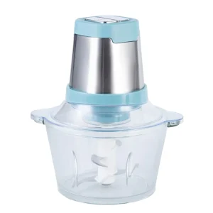 Electric Food Chopper Meat Veg Grinder 350W Stainless Steel Blades CE Certified Household Kitchen Appliance
