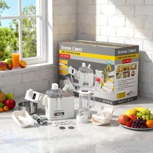 Electric Food Processor 10IN1 Multi Function Blender Juicer Grinder With Powerful Motor for Home Kitchen Use