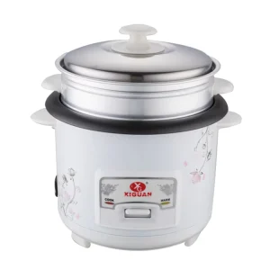 Electric Food Steamer Pot One-Touch Operation Includes Measuring Cup Paddle Accessory Pot Style Rice Kitchen Appliances