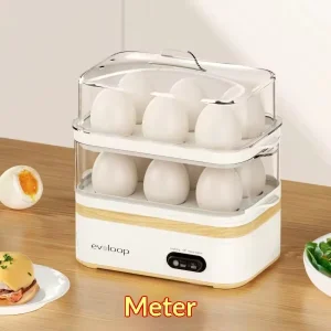 Electric Food Steamer for Kitchen Dumplings Corn Breakfast Egg Household Winter