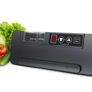 Electric Food Vacuum Sealer Machine with 10L+ Capacity for Home Kitchen Food Vacuum Sealing