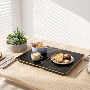 Electric Food Warming Tray Heating Plate with Connectable Panels LED Digital Display