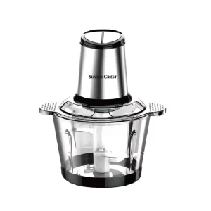 Electric Foreign Trade Export Household Small Multi-Functional Glass-Bowl Blender Meat Mincer Food Processor Stainless Steel