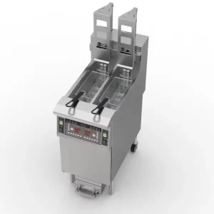 Electric Fryer 11.6L+11.6L Industrial Deep Fryer Commercial Chicken Frying Machine