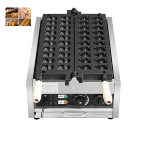 Electric Gas Little Bear Shape Waffle Maker Commercial 20pcs Bear Waffle Machines Cartoon Bwar Waffle Baker 3000W