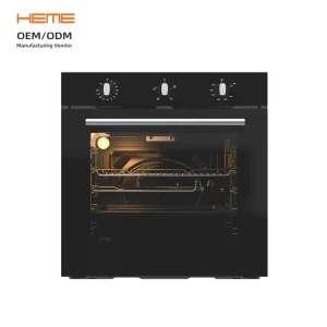 Electric Gas Powered Rotisserie Oven Built In Single Oven for Home Baking Customizable OEM Brands Use Double Glass