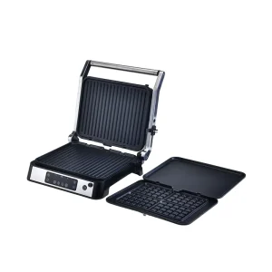 Electric Grill Non stick Panini Grill Indoor Tabletop Grill Steak Press Grill Double sided Griddle Combo