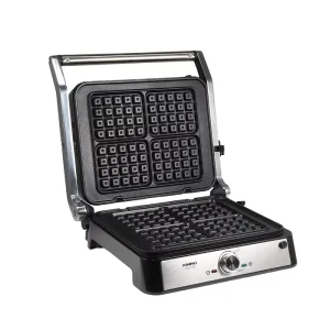 Electric Grill Panini Press Grill Indoor Smokeless Grill Griddle Combo with 180° Open Design