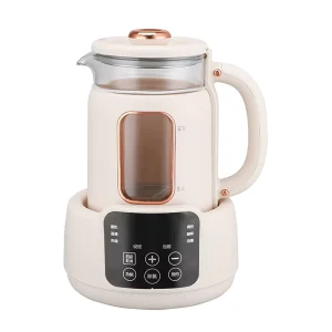 Electric Health Kettle 1.8L 220V 800W Plastic Body Automatic Shut-off Digital Control Premium Maternal-infant Grade Household
