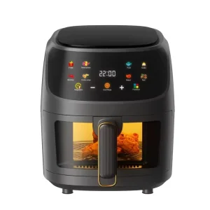 Electric Healthy Air Deep Fryer Oven Digital Display Temperature Control Smart Air Fryer with Air Fryer Liners