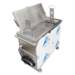 Electric Heated Immersion Sink for Efficient Dish and Utensil Cleaning with Large Deep Tank