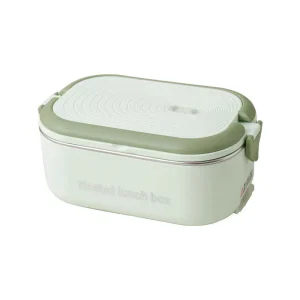 Electric Heating Lunch Box Constant Temperature Plug In Office Worker Student Portable Lunch Box Without Water Injection