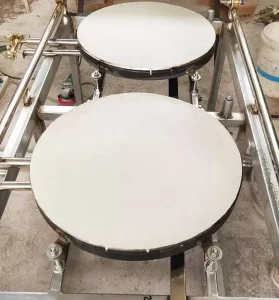 Electric Heating Pancake Machine Tortilla Bread Making Machine Commercial Arabic Pita Flat Bread Chapati Maker