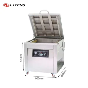 Electric High Productivity Food Vacuum Sealer with Individual Packaging 700mm Sealing Length Energy Saving