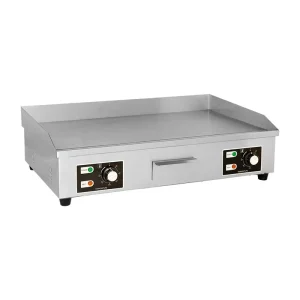 Electric High Quality Easy Clean Non Stick Surface Electric Grills Griddles Smooth Ribbed Grill
