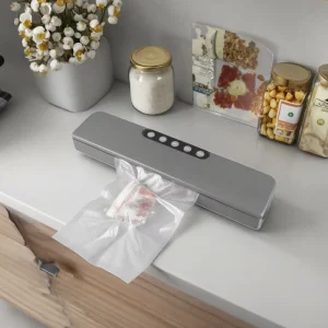 Electric Home Kitchen Mini Vacuum Sealer 5X Stronger Standard Models Food Safe Household Large Capacity