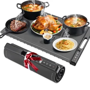 Electric Home Portable Hot Plate Coil Adjustable Temperature Timer Foldable Design Insulated Eco Friendly Customizable 6 Burners