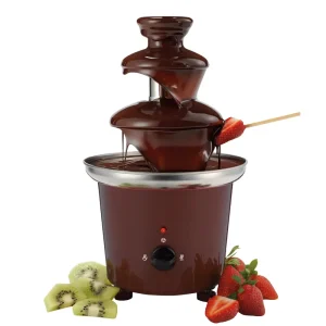 Electric Home and Wedding Chocolate Fondue Fountain Machine Stainless Steel Factory Recommended