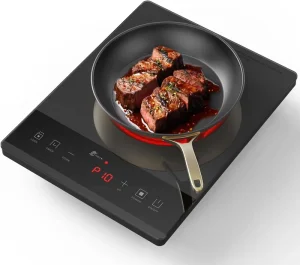 Electric Hot Plate Portable for Cooking Ultra thin Electric Stove Infrared Cooker Compatible With All Cookware
