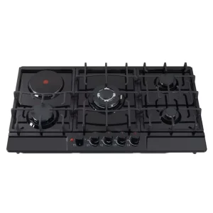 Electric Hot Plate With Gas Hob Stainless Steel Gas Cooktop 5 Burner Gas Stove